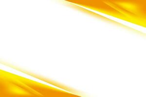 Abstract Smooth Yellow Corner Background vector