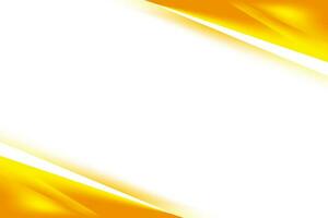 Abstract Smooth Yellow Corner Background vector