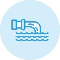 Waste water Vector Icon Design Illustration