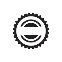 Circular frame logo icon, vector illustration design