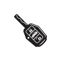 Symbol logo icon, car key design vector illustration