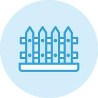 Fence Vector Icon Design Illustration