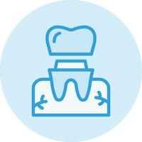 Dental Crown Vector Icon Design Illustration