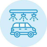 Car wash Vector Icon Design Illustration