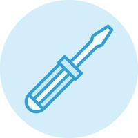 Screwdriver Vector Icon Design Illustration