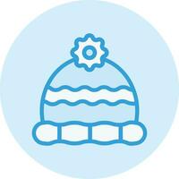 Winter hat Vector Icon Design Illustration