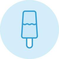 Ilustración de diseño de icono de vector de helado