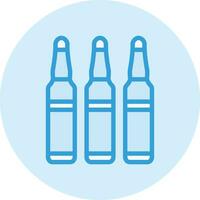 Ampoule Vector Icon Design Illustration