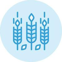 Wheat Vector Icon Design Illustration