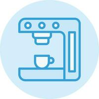 Coffee Machine Vector Icon Design Illustration