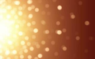 Golden luxury bokeh soft light abstract backgrounds, Vector eps 10 illustration bokeh particles, Backgrounds decoration