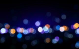 City lights of night bokeh abstract backgrounds, Vector eps 10 illustration bokeh particles, Backgrounds decoration