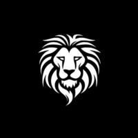 Lion, Minimalist and Simple Silhouette - Vector illustration