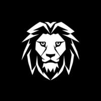 Lion - Minimalist and Flat Logo - Vector illustration