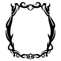 Frame Tribal Element Fill vector