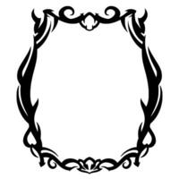 Frame Tribal Element Fill vector