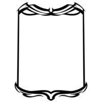 Frame Tribal Element Fill vector