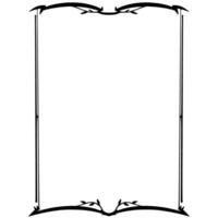 Frame Tribal Element Fill vector