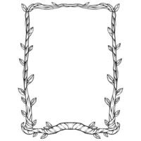 Frame Border Ornamental Design vector