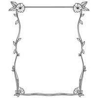 Frame Border Ornamental Design vector