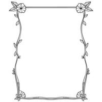 Frame Border Ornamental Design vector