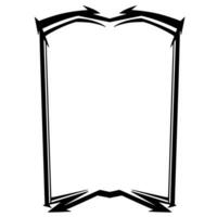 Frame Tribal Element Fill vector