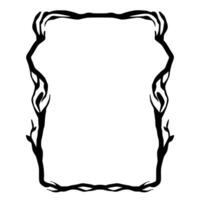 Frames Rooted Bordered Design vector