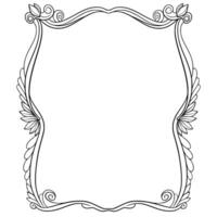 Frame Border Ornamental Design vector