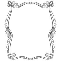 Frame Border Ornamental Design vector