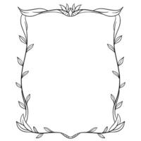 Frame Border Ornamental Design vector