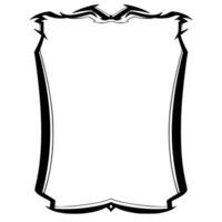 Frame Tribal Element Fill vector