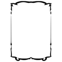 Frame Tribal Element Fill vector