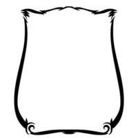 Frame Tribal Element Fill vector