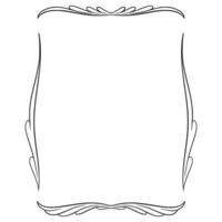 Frame Border Ornamental Design vector