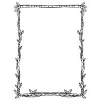 Frame Border Ornamental Design vector