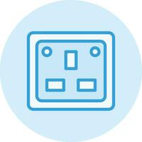 Socket Vector Icon Design Illustration