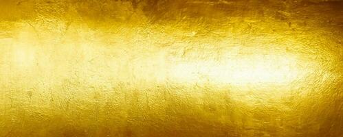 Gold shiny wall abstract background texture Luxury and Elegant photo