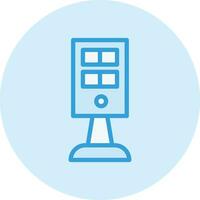 Kiosk Vector Icon Design Illustration