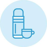 Thermos Vector Icon Design Illustration