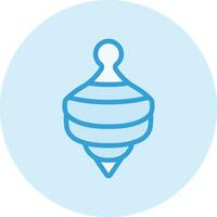 Spinning top Vector Icon Design Illustration