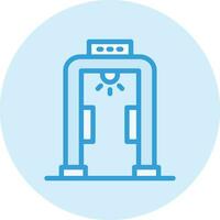 Metal detector Vector Icon Design Illustration