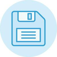 Floppy Disk Vector Icon Design Illustration