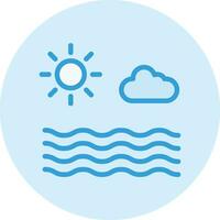 Sea Vector Icon Design Illustration