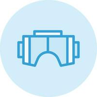 Vr glasses Vector Icon Design Illustration