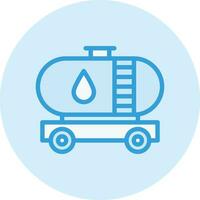 Oil tank Vector Icon Design Illustration