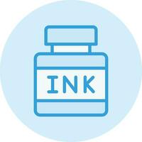 Ink Vector Icon Design Illustration