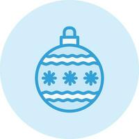 Christmas ball Vector Icon Design Illustration