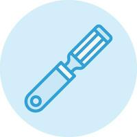 Chisel Vector Icon Design Illustration