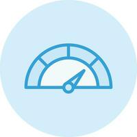 Speedometer Vector Icon Design Illustration