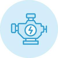 Engine Vector Icon Design Illustration